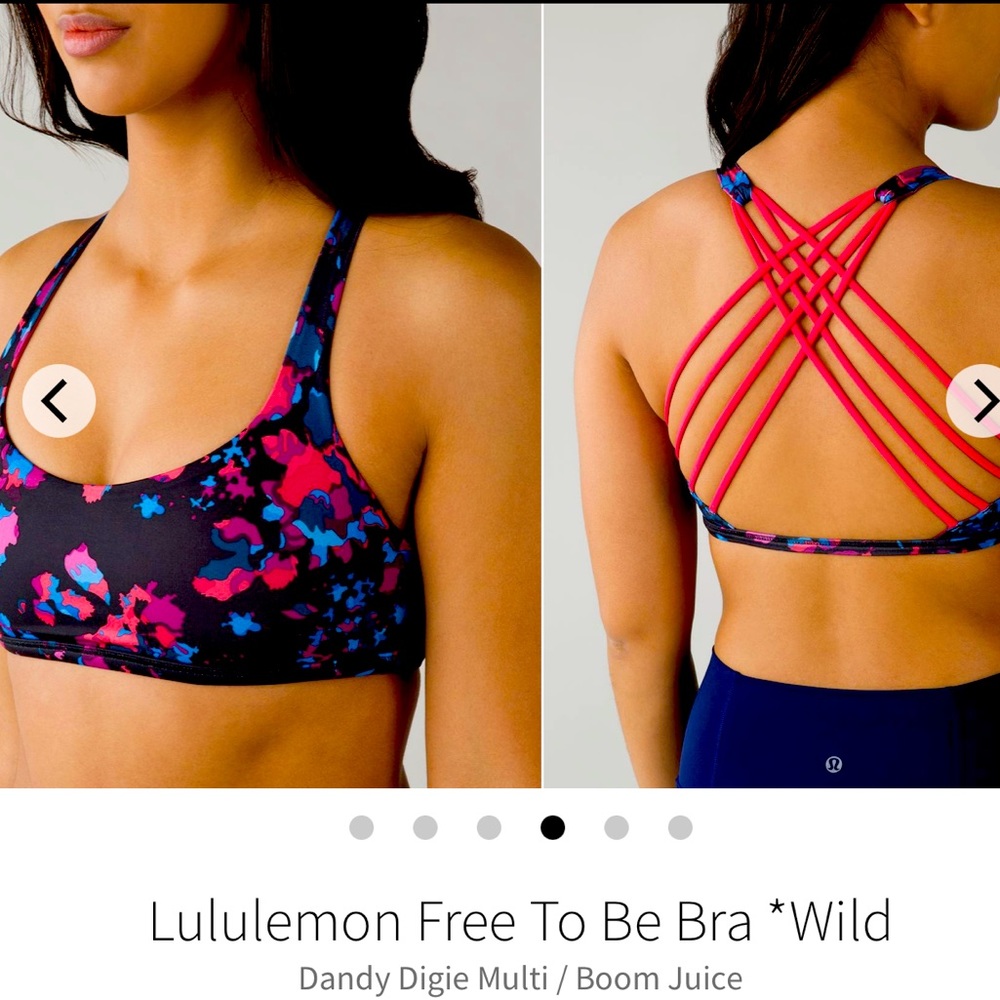 Lululemon Free To Be Bra *Wild
